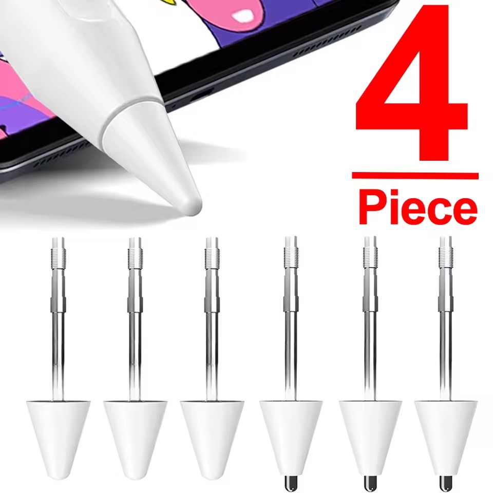 Tablet Stylus Accessories - 1/4 قطعة استبدال القلم نصائح ل