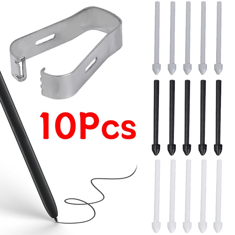 Samsung Tablet Accessories Pen - قلم لمس بديل طرف مع مشبك