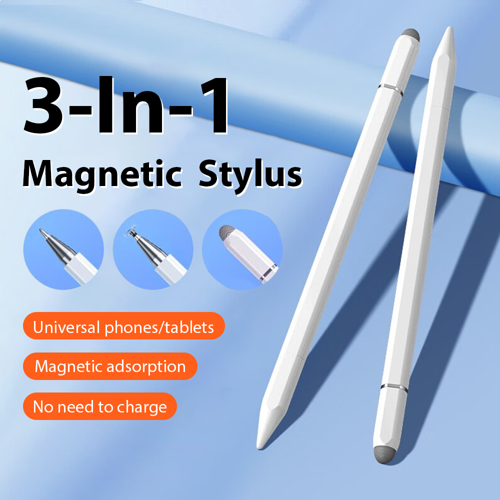 Pen Tablet Accessories - قلم مغناطيسي عالمي 3 في 1