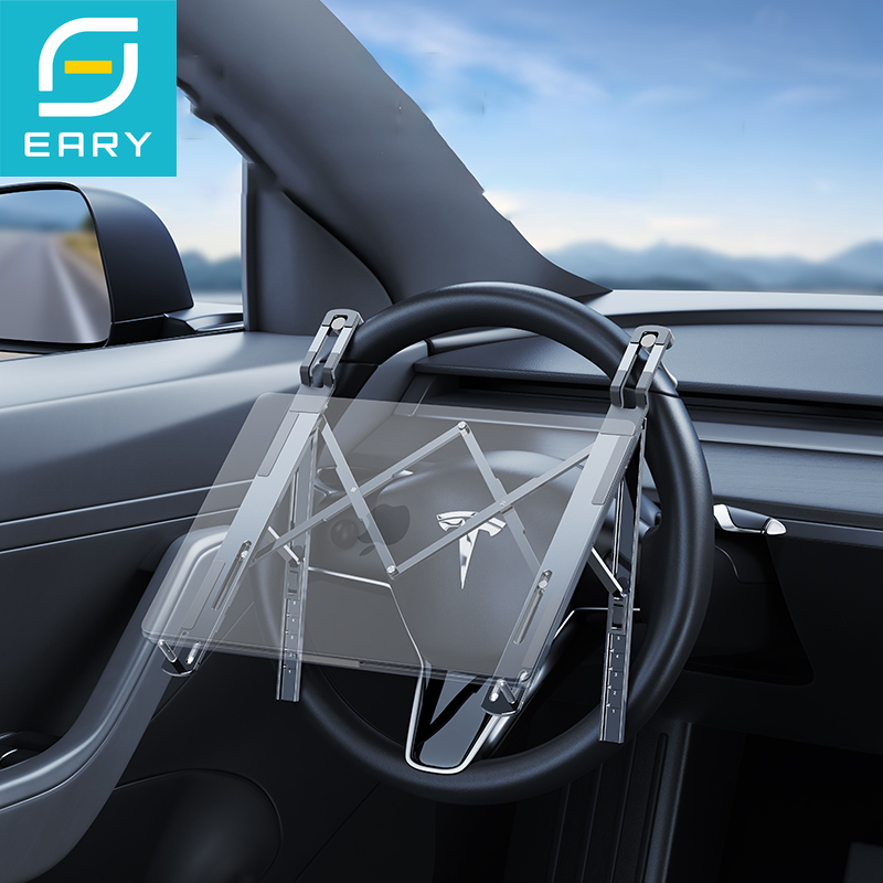 Tesla Tablet Accessories - حامل كمبيوتر محمول للسيارة من Eary،