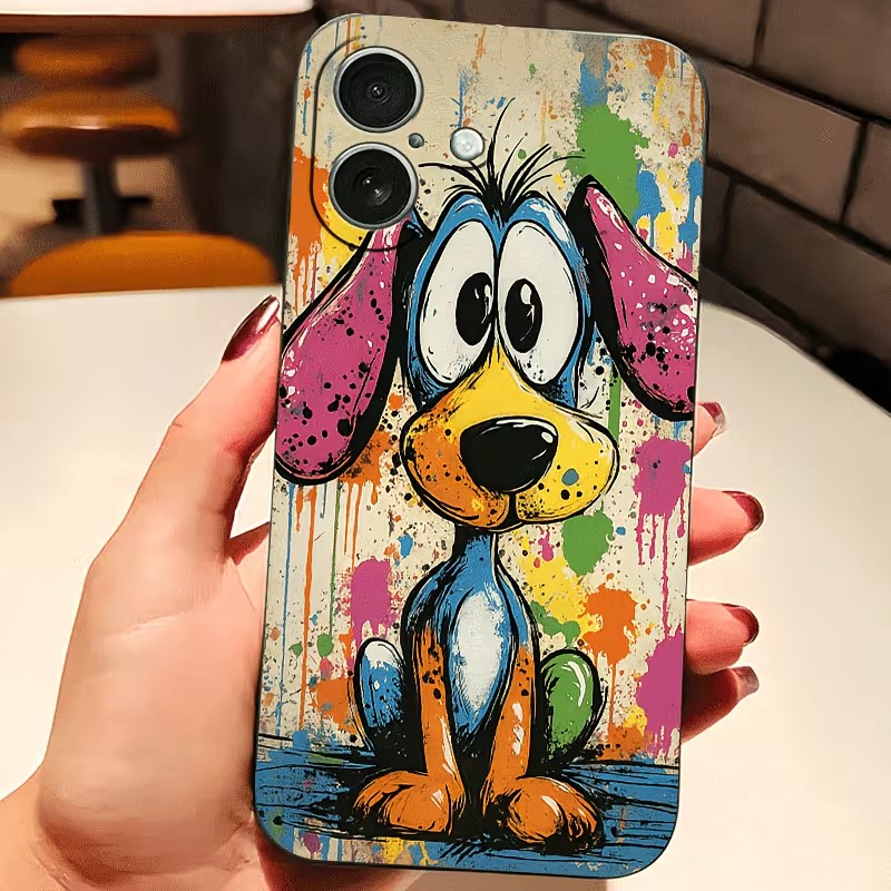 Tablet And Accessories Case - جرافيتي كولورد بابي غطاء هاتف من