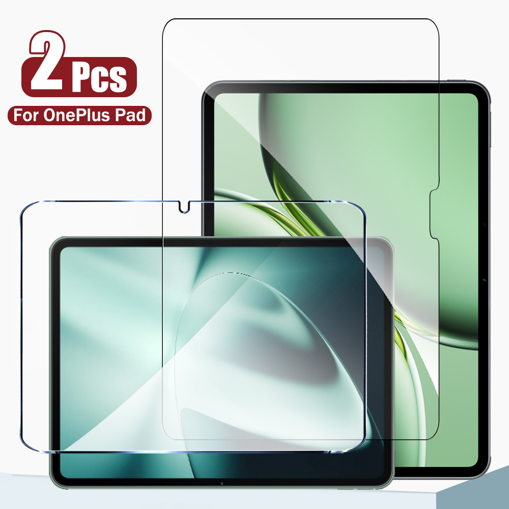 Tablet Accessories Case - 2 قطعة 9H الزجاج المقسى ل