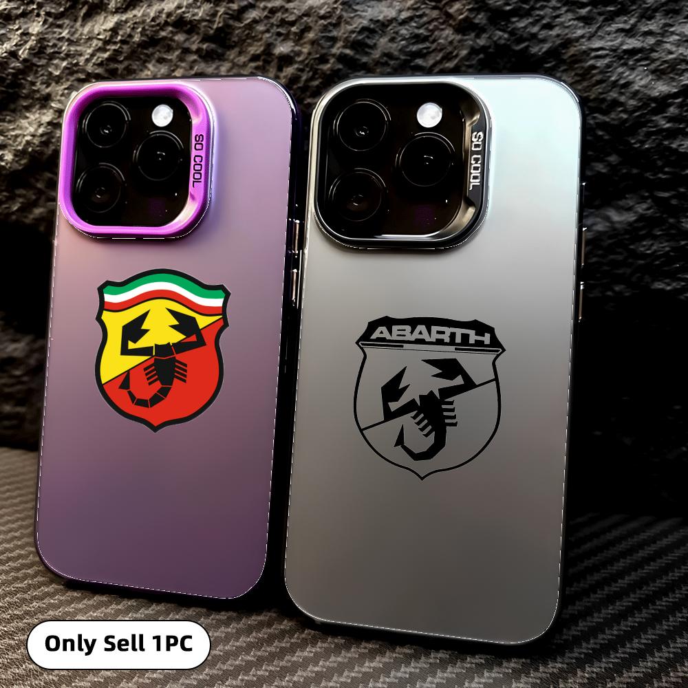 Apple Iphone 15 - جراب هاتف A-Abarth Scorpion لهواتف آيفون