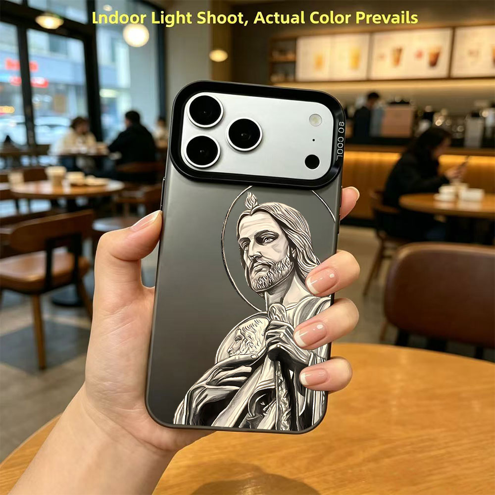 Apple Iphone 15 - غطاء حماية بتصميم سان جوداس تاديو