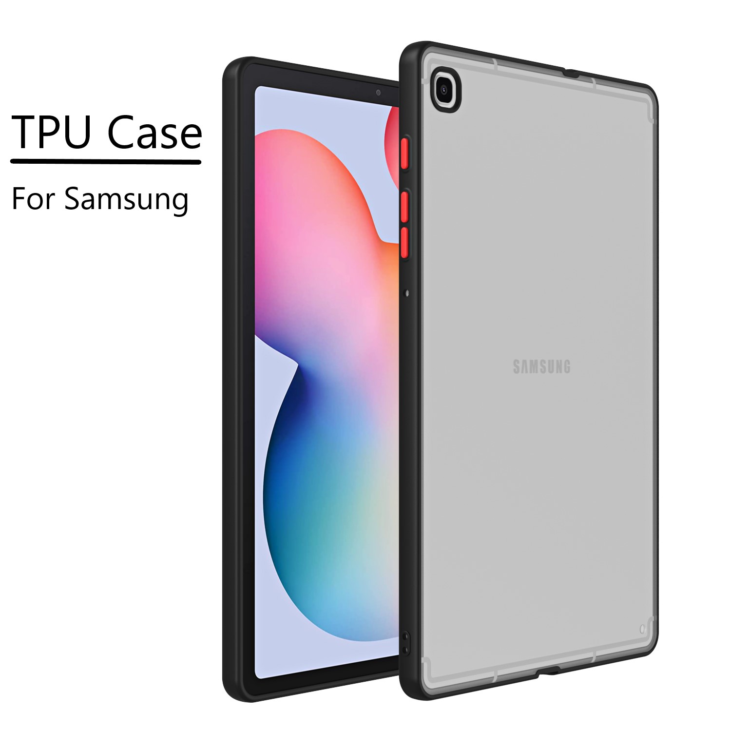 Tablet A9 Accessories - حافظة ظهر ناعمة من البولي يوريثان