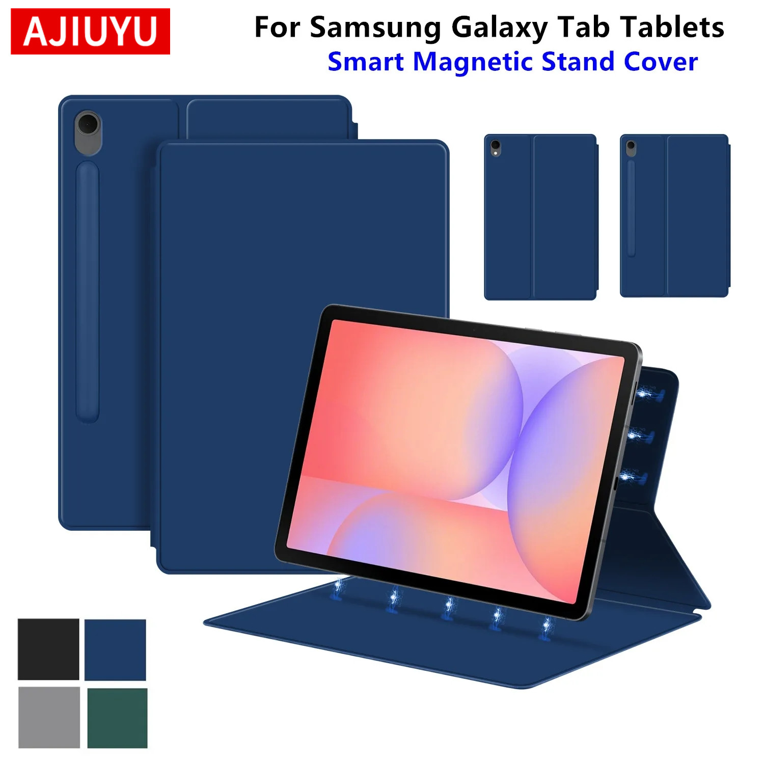 Samsung Tablet S9 Accessories - غطاء مغناطيسي لجهاز سامسونج جالاكسي تاب
