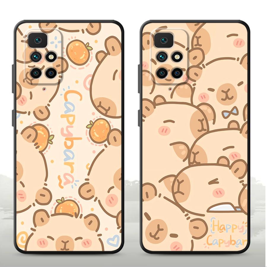 Tablet And Accessories Case - غطاء هاتف لطيف بتصميم الكابيبارا لهواتف