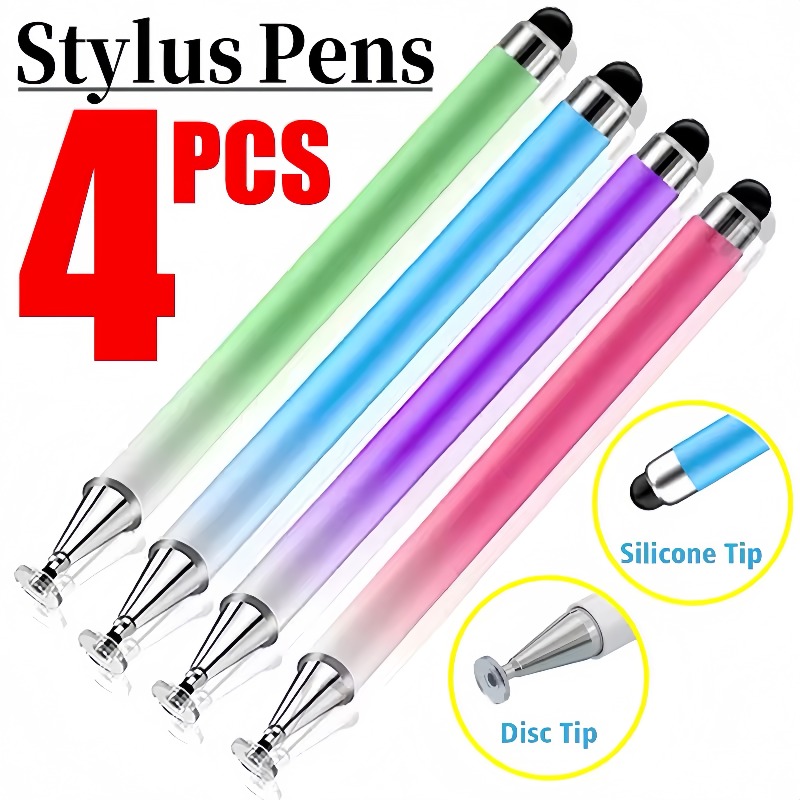 Tablet Stylus Accessories - قلم ستايلس عالمي 2 في 1