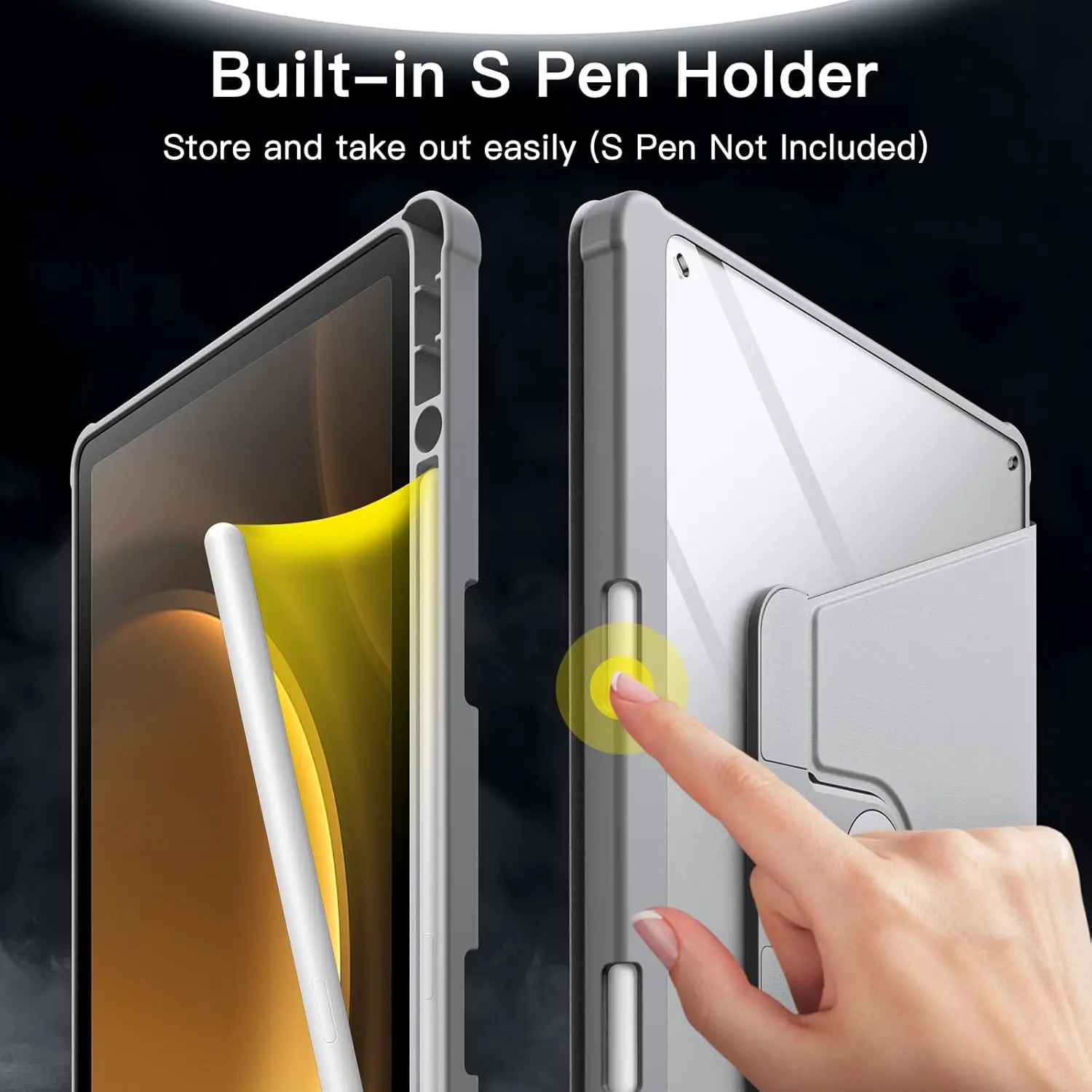 حافظة مع حامل للقلم لسامسونج ج - مراجعة Tablet A9 Accessories وسعره