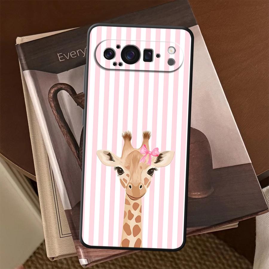 غطاء هاتف كرتوني على شكل زرافة - مراجعة Tablet And Accessories Case وسعره