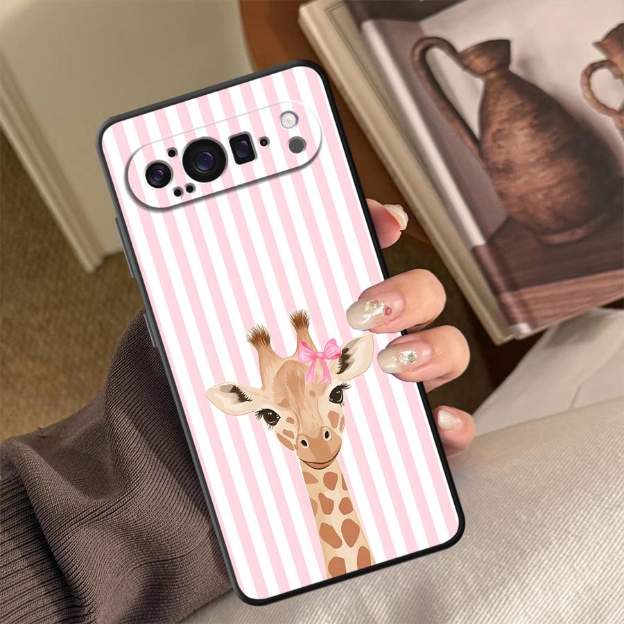 غطاء هاتف كرتوني على شكل زرافة - مراجعة Tablet And Accessories Case وسعره