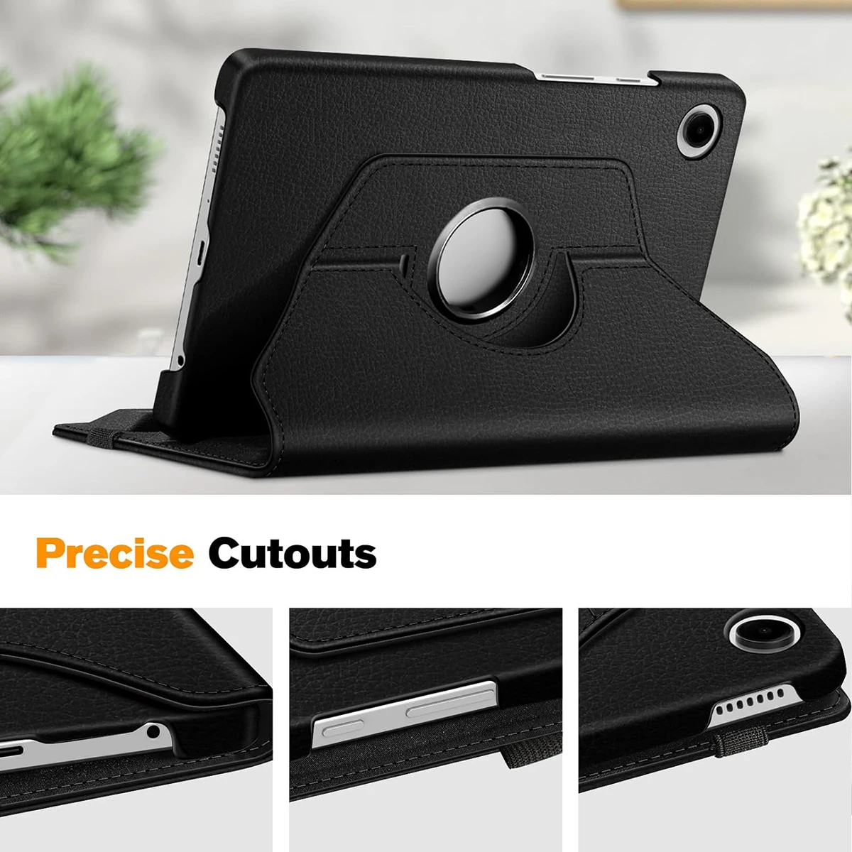 غطاء دوار لجهاز سامسونج جالاكس - مراجعة Tablet A9 Accessories وسعره