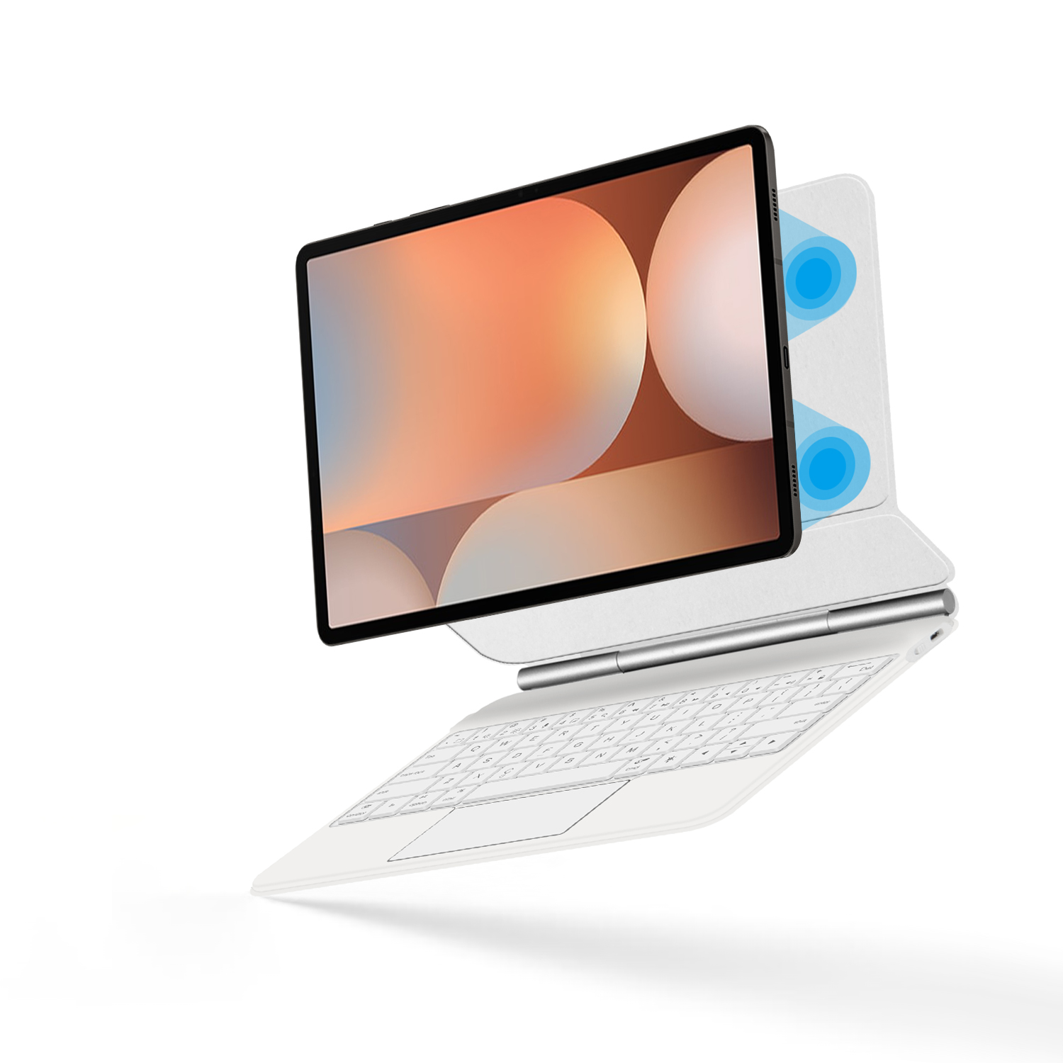 لوحة مفاتيح سحرية لهاتف سامسون - مراجعة Samsung Tablet S9 Accessories وسعره
