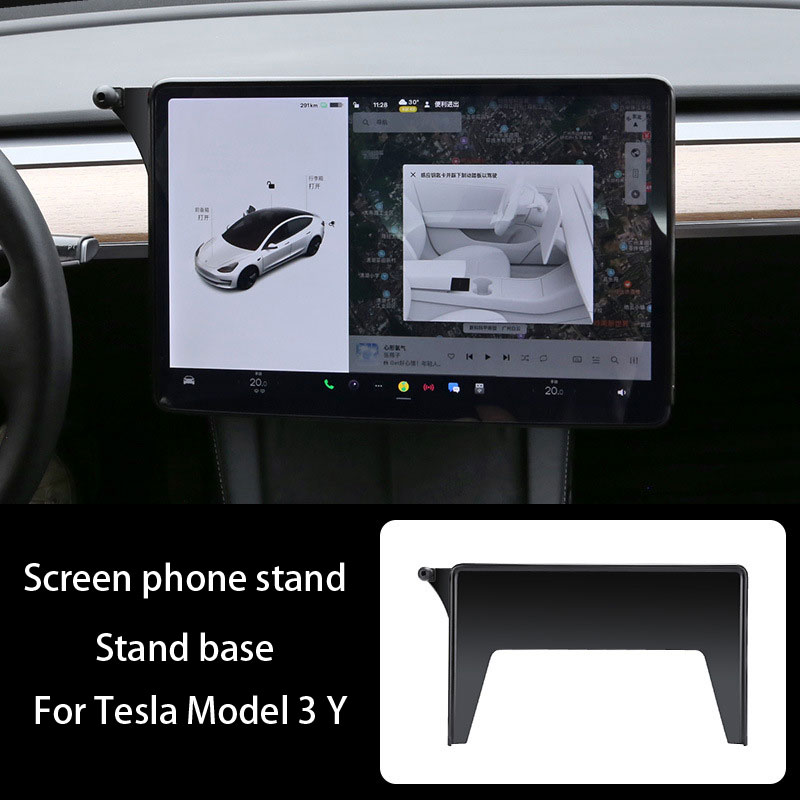 قاعدة حامل هاتف الشاشة لـ Tesl - مراجعة Tesla Tablet Accessories وسعره
