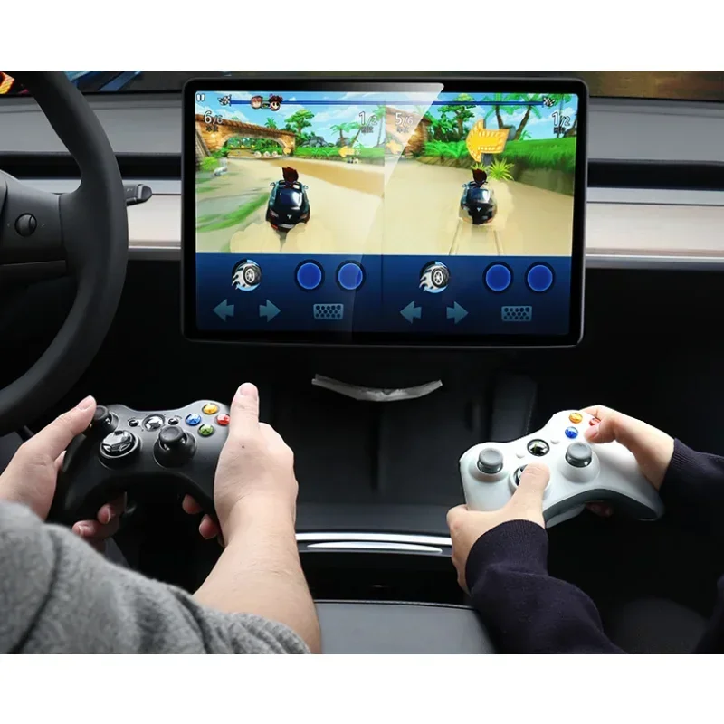 ل تسلا نموذج 3/Y/S/X مقبض اللع - مراجعة Tesla Tablet Accessories وسعره