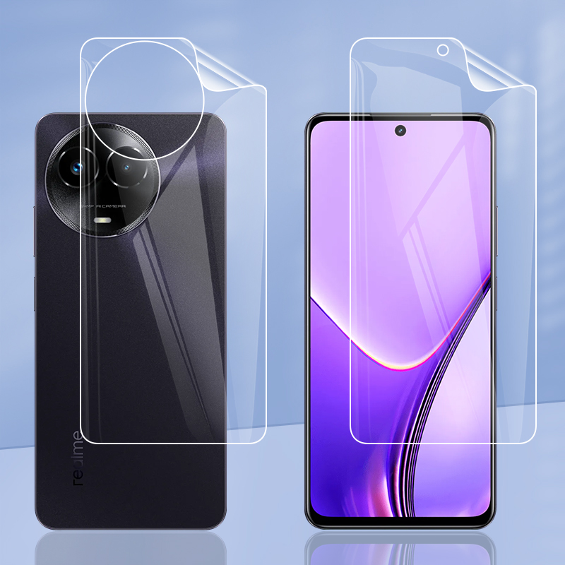 طبقة حماية الشاشة اللينة لهاتف - مراجعة Realme C67 وسعره