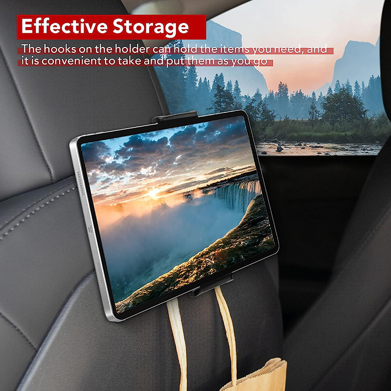 حامل أجهزة لوحية للمقعد الخلفي - مراجعة Tesla Tablet Accessories وسعره