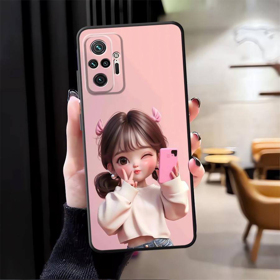غطاء هاتف بنمط فتاة كرتونية له - مراجعة Tablet And Accessories Case وسعره