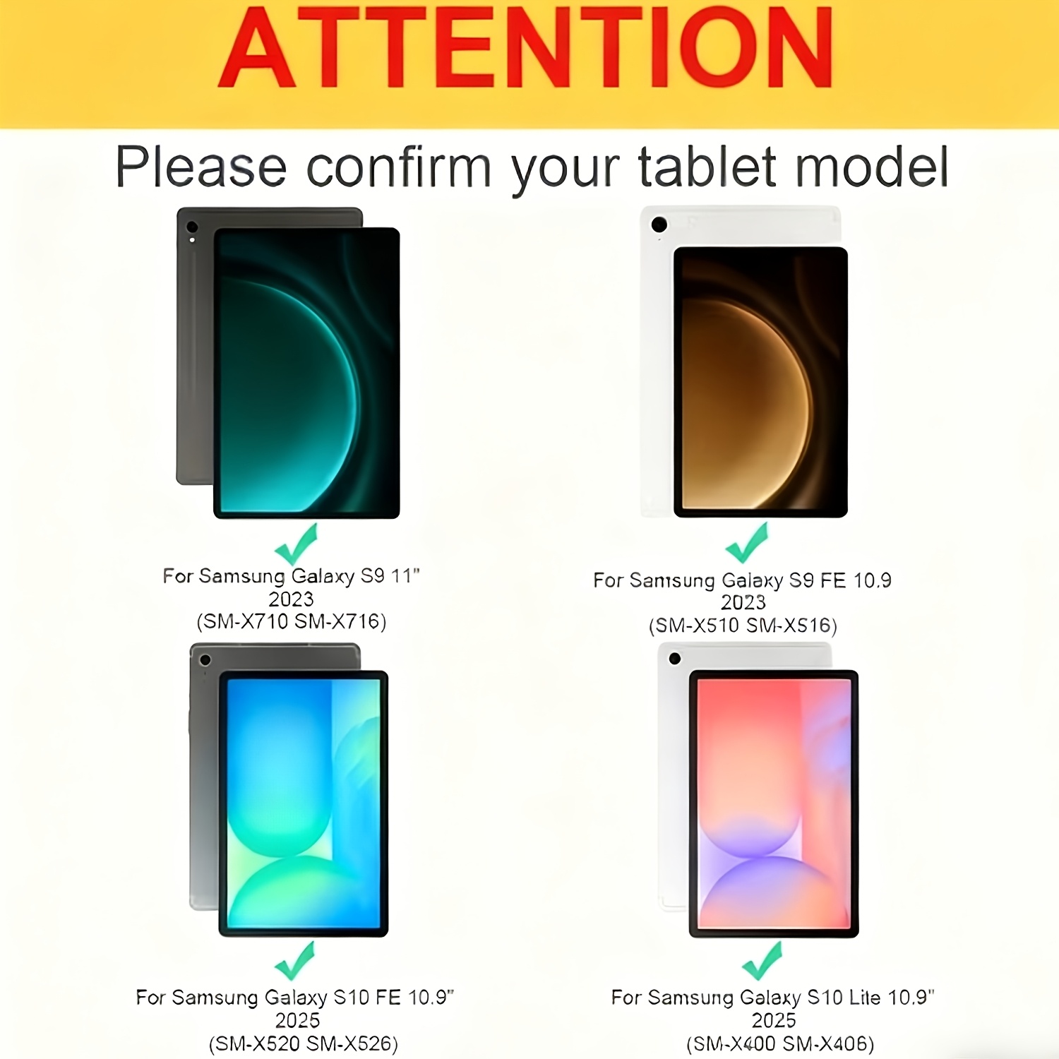 غطاء ذكي مغناطيسي شفاف من الأك - مراجعة Samsung Tablet S9 Accessories وسعره