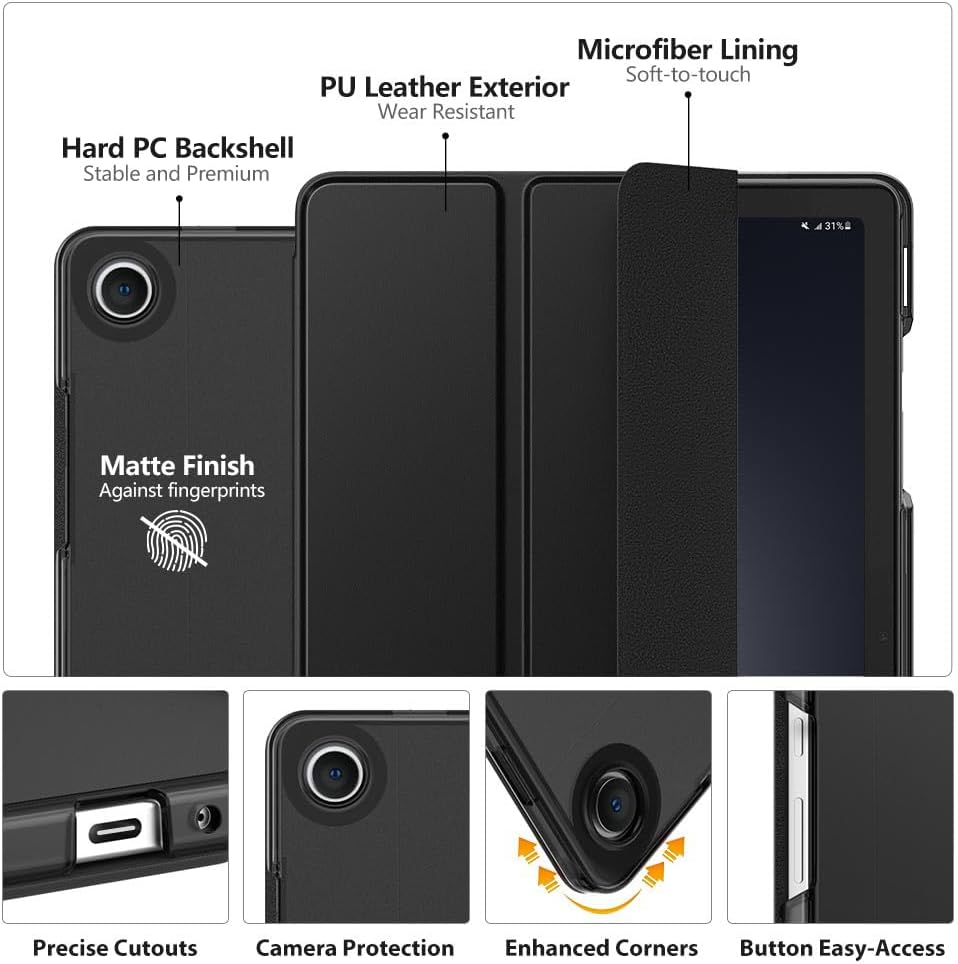 حافظة قابلة للطي ثلاثية الطيات - مراجعة Tablet A9 Accessories وسعره