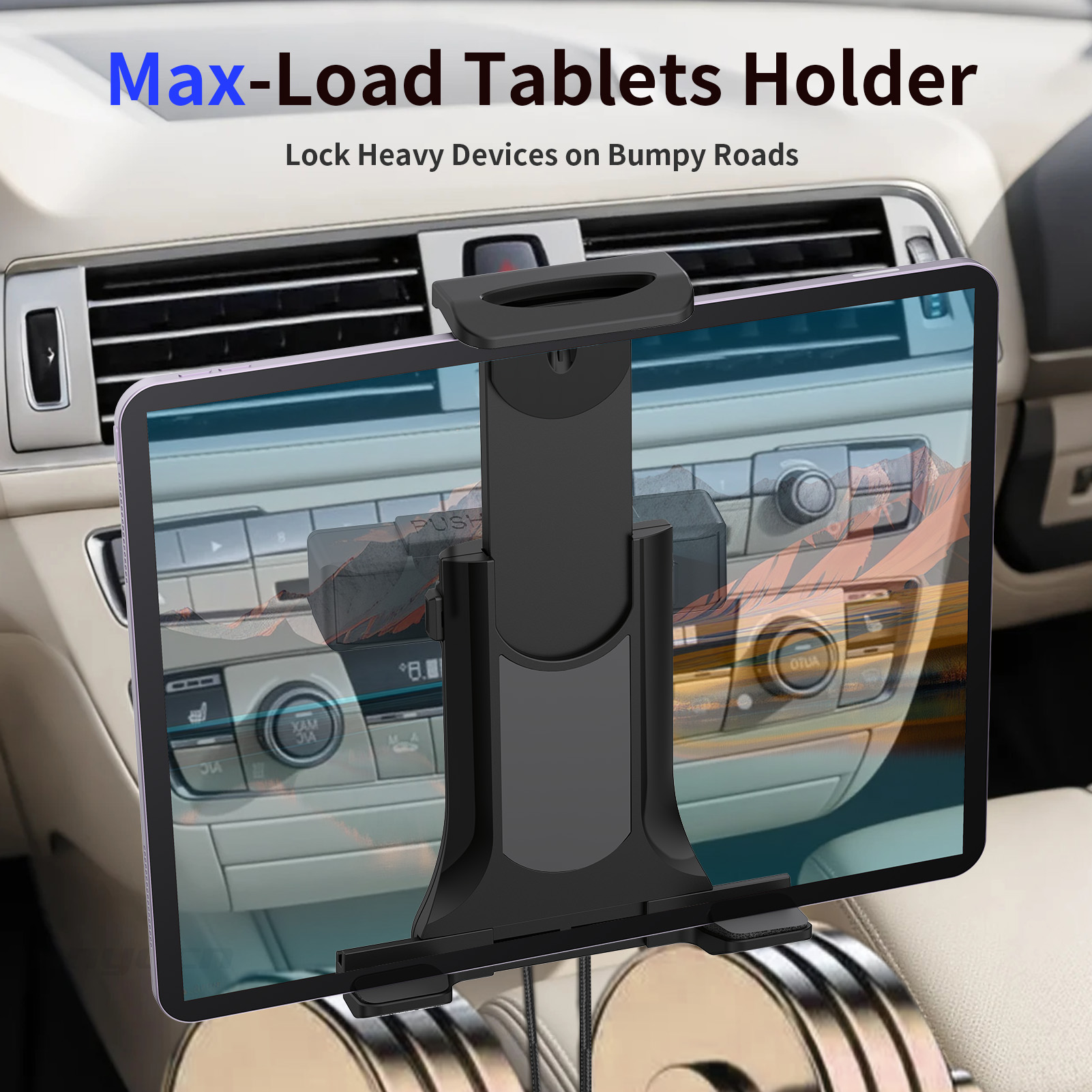 العالمي سيارة اللوحي حامل مشغل - مراجعة Xiaomi Tablet Accessories وسعره