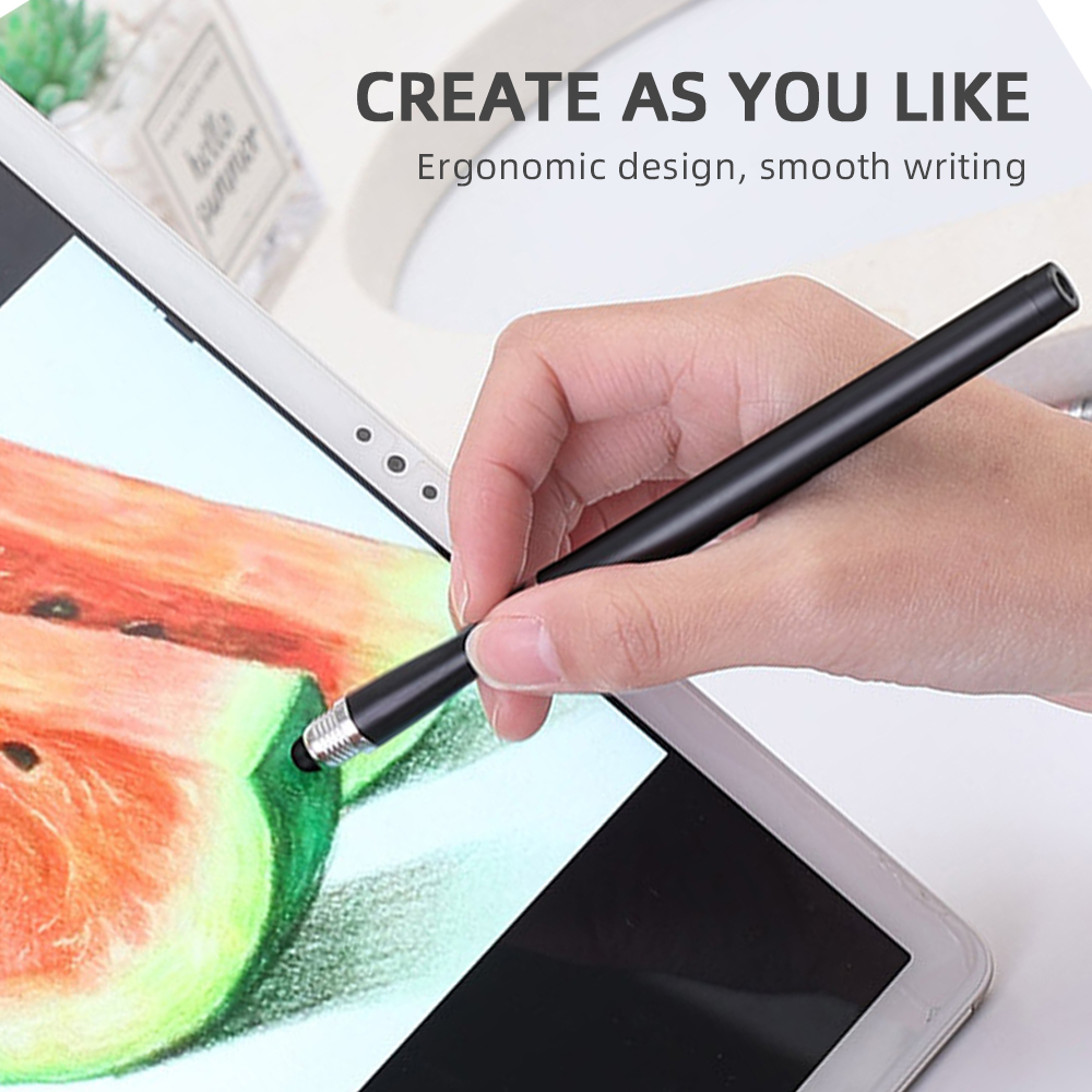 2in1 قلم ستايلس عالمي للرسم ال - مراجعة Tablet Stylus Accessories وسعره
