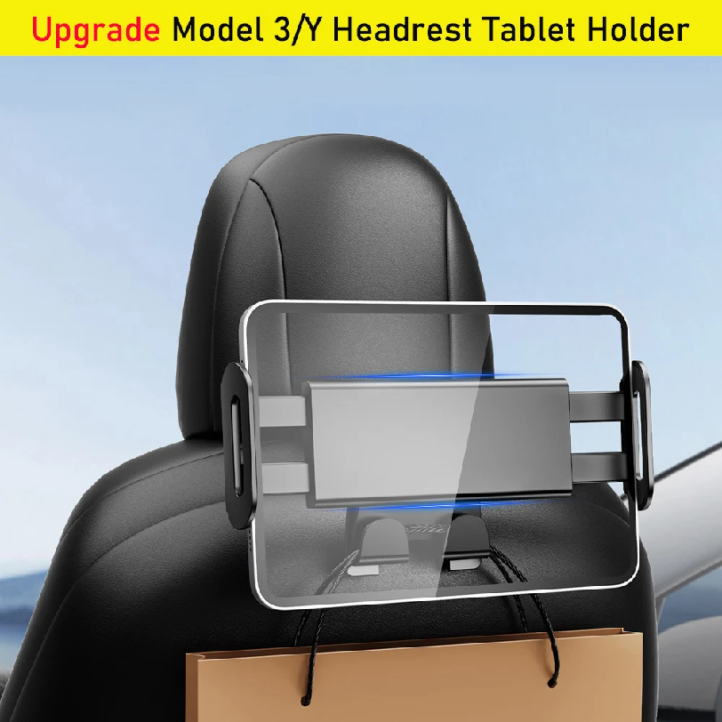 حامل أجهزة لوحية لمسند الرأس ل - مراجعة Tesla Tablet Accessories وسعره