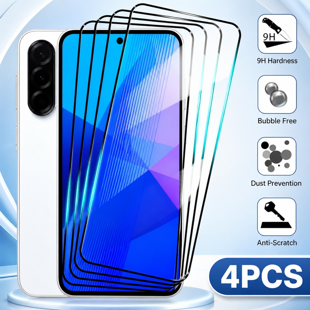 4 قطع من الزجاج المقوى لـ Real - مراجعة Realme C67 وسعره