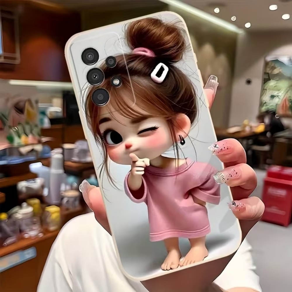 غطاء هاتف بتصميم فتاة كرتونية  - مراجعة Tablet And Accessories Case وسعره