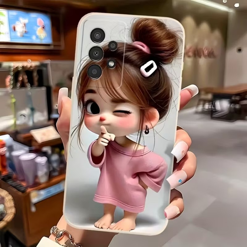 غطاء هاتف بتصميم فتاة كرتونية  - مراجعة Tablet And Accessories Case وسعره