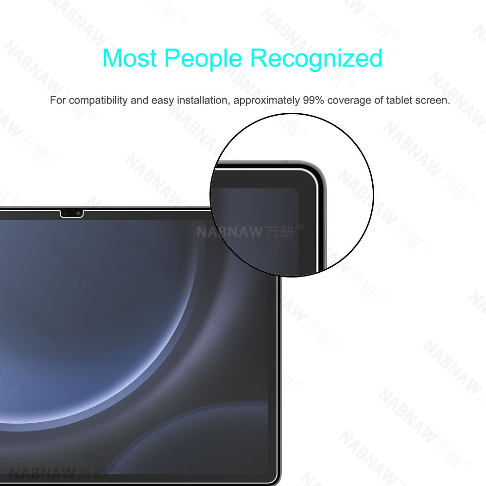 2 قطع HD واقي للشاشة مقاوم للخ - مراجعة Galaxy Tablet Accessories وسعره