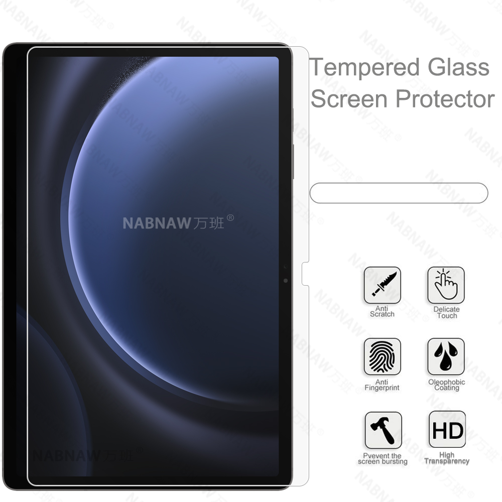 2 قطع HD واقي للشاشة مقاوم للخ - مراجعة Galaxy Tablet Accessories وسعره