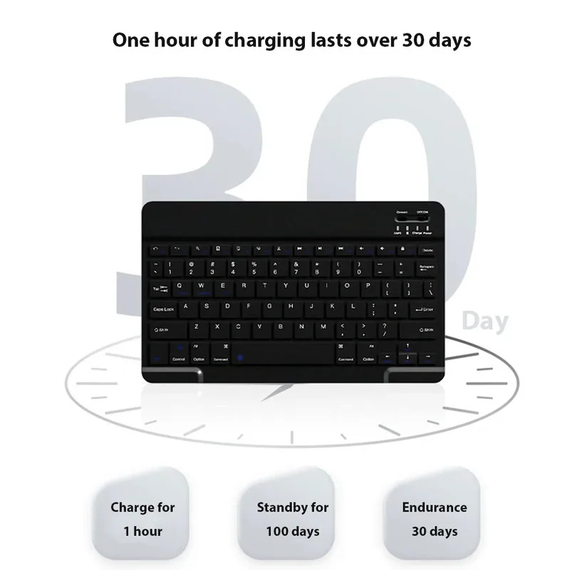 لوحة مفاتيح بلوتوث صغيرة عالمي - مراجعة Best Tablet With Accessories وسعره